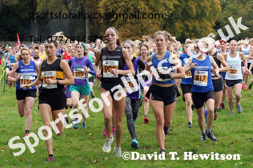 Senior womens 2021 NEHL Lambton Castle near Chester le Street, County Durham. Photo: David T. Hewitson/Sports for All Pics